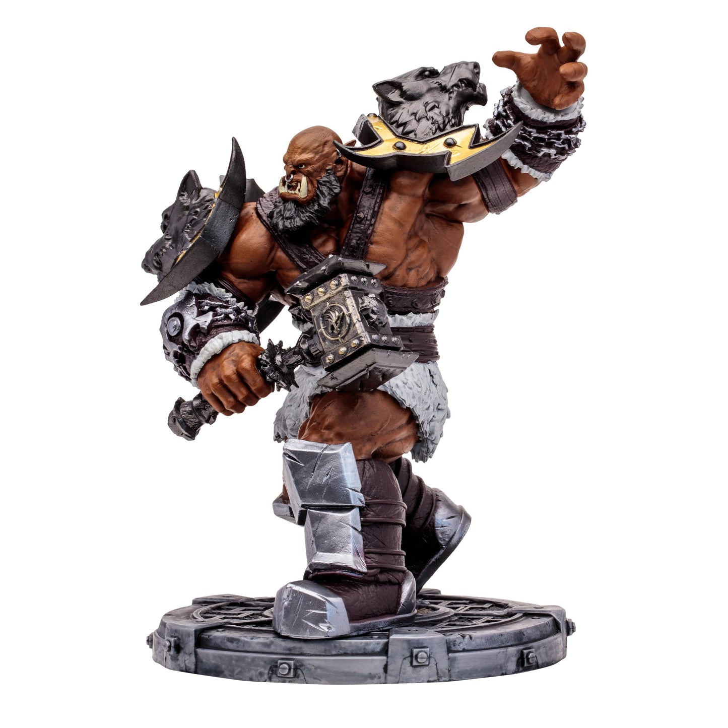 McFarlane Toys - World of Warcraft Orc: Warrior/Shaman (Epic) 1:12 Scale Posed Figure