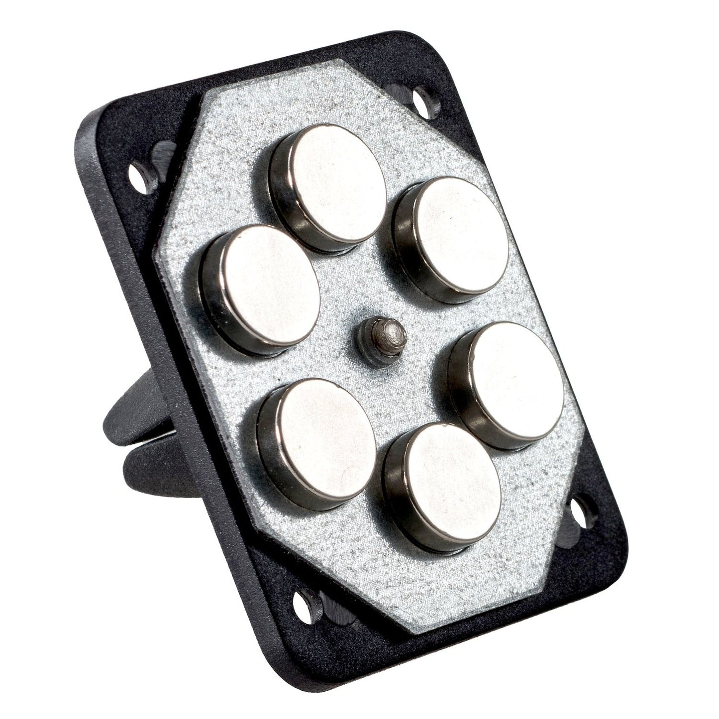 WixGear Universal Air Vent Magnetic Phone Car Mount Holder for Cell Phones with Fast Swift-Snap Technology, Magnetic Cell Phone Mount [New Stronger…