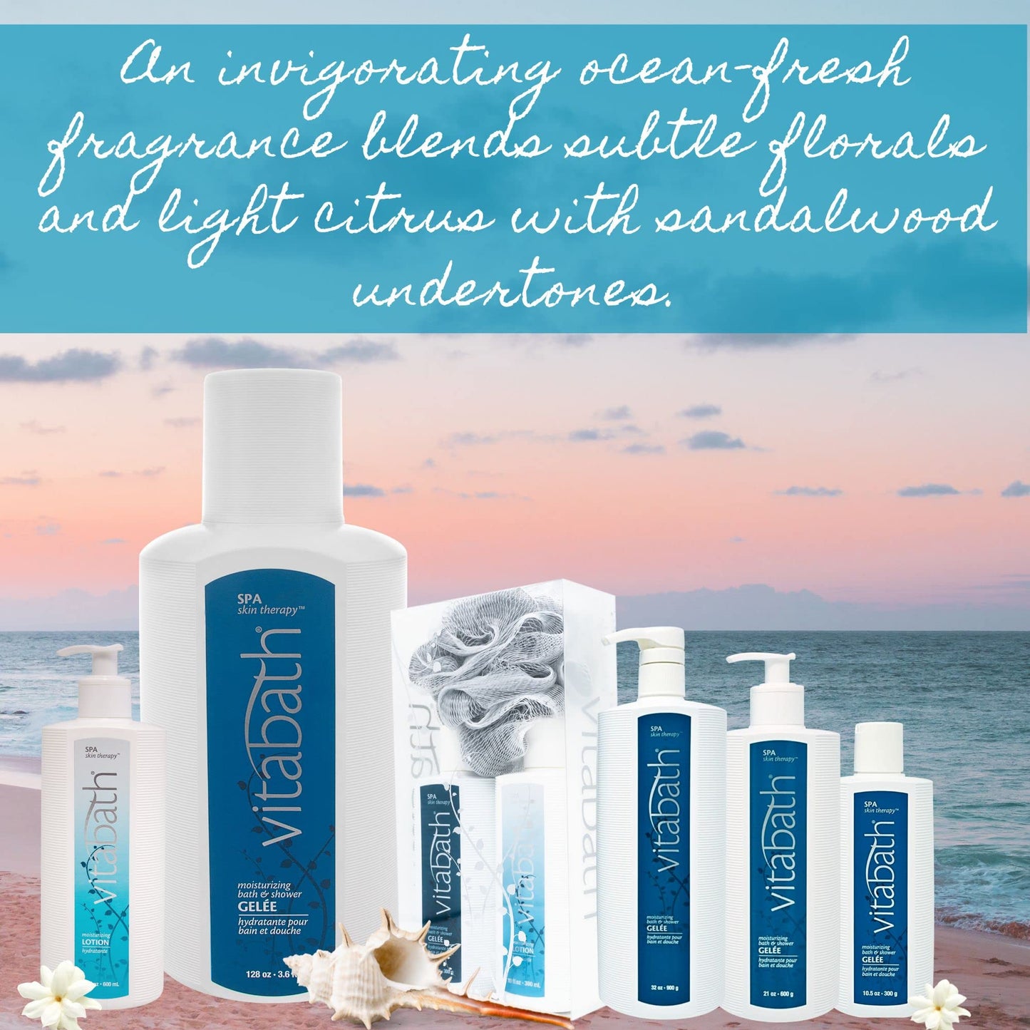 Vitabath SPA skin therapy™ Gallon Moisturizing Bath & Shower Gelée