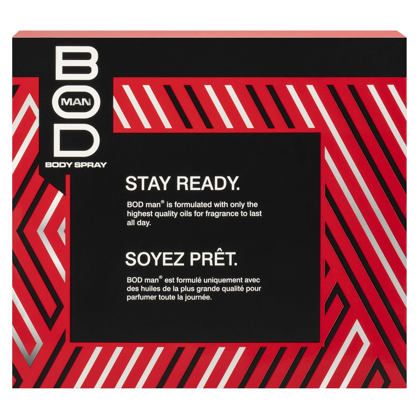 BOD man Body Spray Gift Set, Black, Really Ripped Abs, Most Wanted, 3 Piece Beauty & Personal Care BOD man