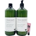 Maxy Look MIracle Silkifying Hydrating Shampoo and Conditioner 33.31 fl oz/985ml -Free Starry Lip Plumping Gloss 10ml (Compared to Maxima Nook)