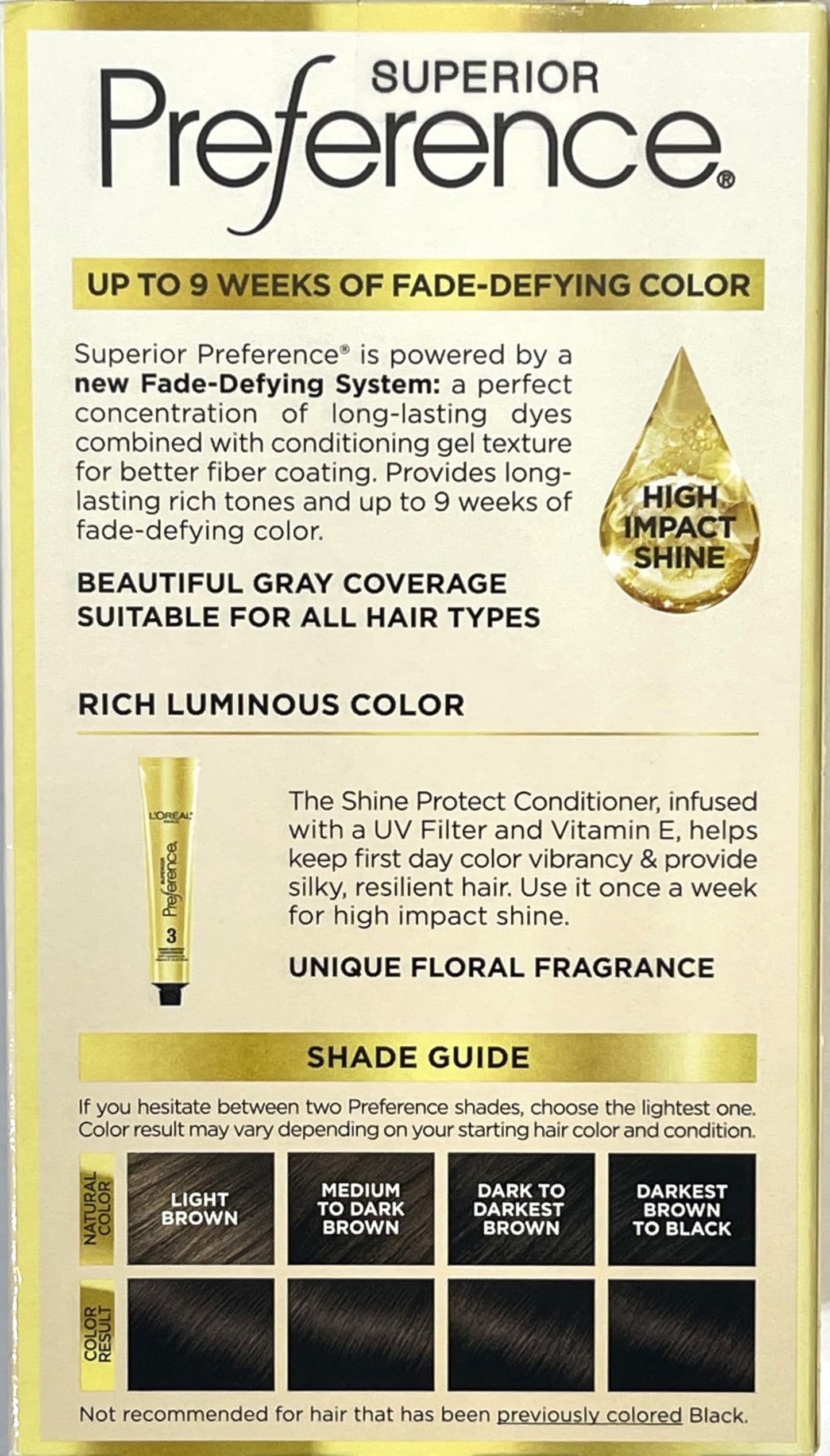 L’Oreal ParisPref Haircol 3 Soft Black Size 1ct Preference Hair Color Soft Black #3