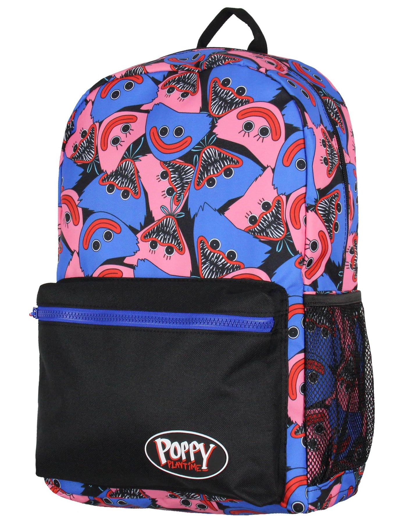 Mad Engine Poppy Playtime Backpack Kissy Missy And Huggy Allover Design Laptop School Travel Backpack