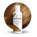Adore Semi Permanent Hair Color (046 Spiced Amber) | Vegan & Cruelty-Free Brown Hair Dye | No Ammonia, No Peroxide, No Alcohol | 4 Fl Oz