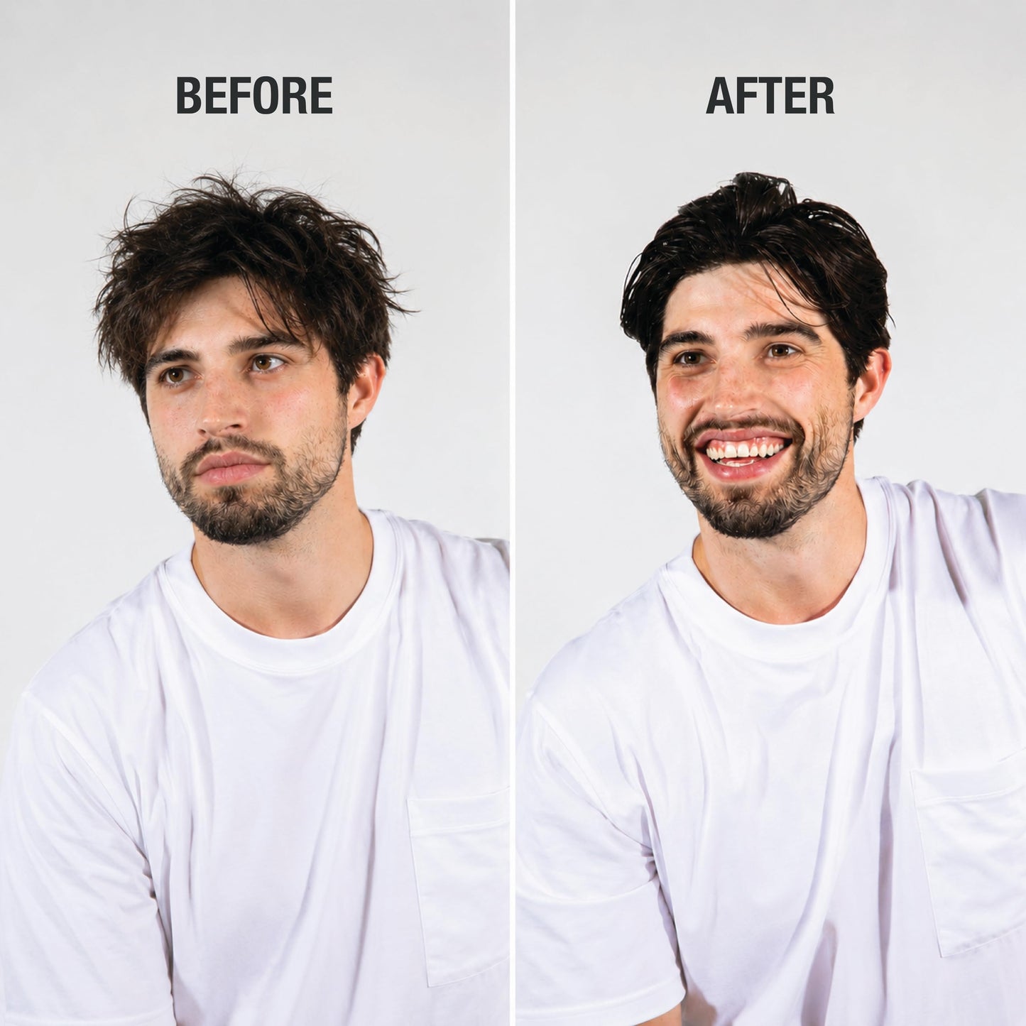 HEADGAINS Thickening Paste for Men - Matte Finish, Medium - Firm Hold, Hair Styling Paste for Men, Adds Volume, Thicker-Looking Hair, Supports Hair