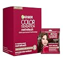Garnier Color Sensation Root Retouch, Demi Permanent Hair Dye for Roots with 100% Gray Coverage and No Ammonia, Light Brown 6.0, Pack of 6 (Packaging