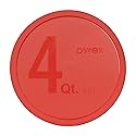 Pyrex - Red 4 Quart Storage Mixing Bowl Lid 326-PC
