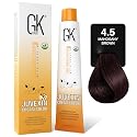 GK HAIR Global Keratin Professional Hair Color Cream Tube (3.4 Fl Oz/100ml) Nourishing & Cleansing Colors for Styling High Performance Long Lasting