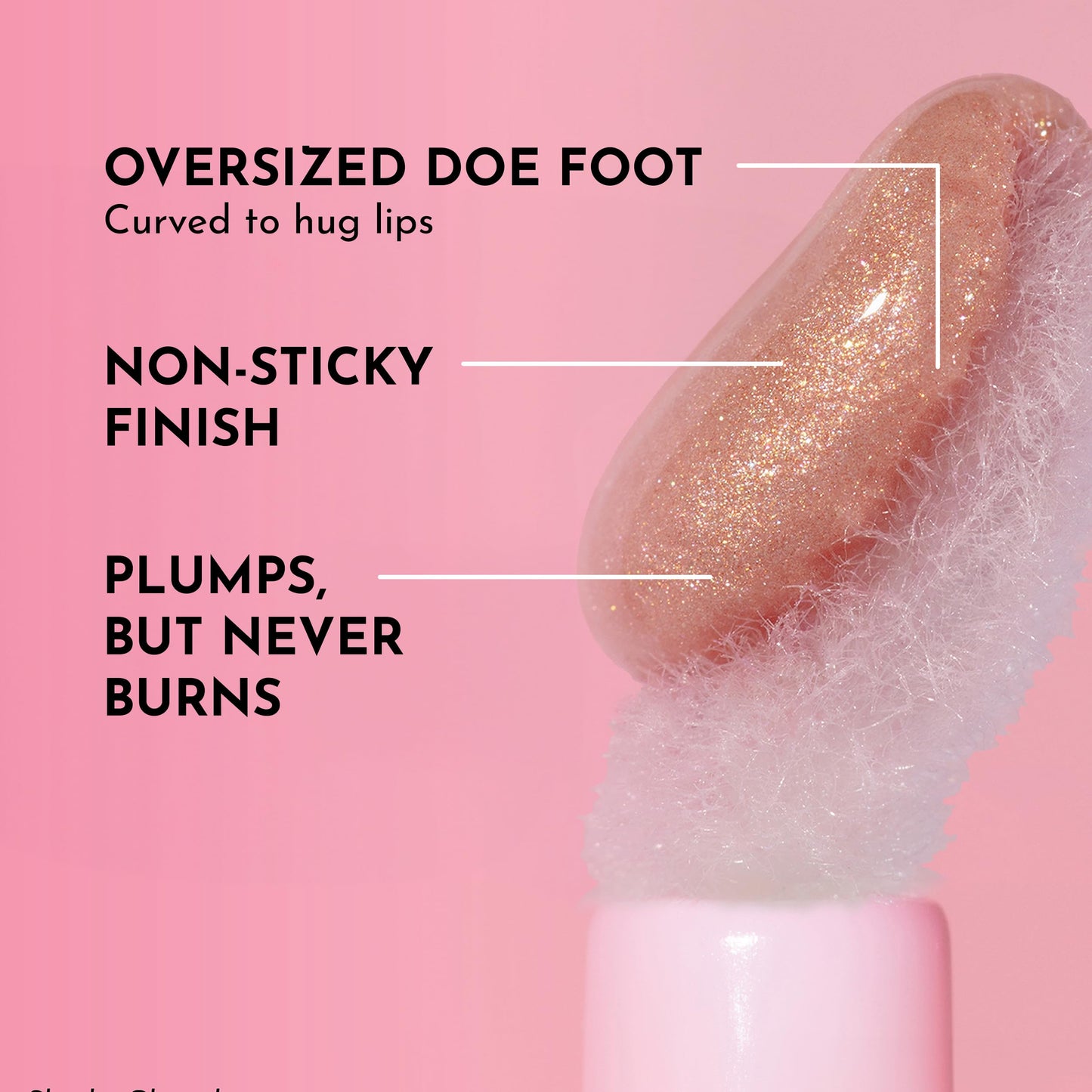 Lawless Forget the Filler Lip Plumping Line Smoothing Gloss - Glazed - Premium Volumizing Lip Gloss with Natural Ingredients Designed to Plump, Firm,