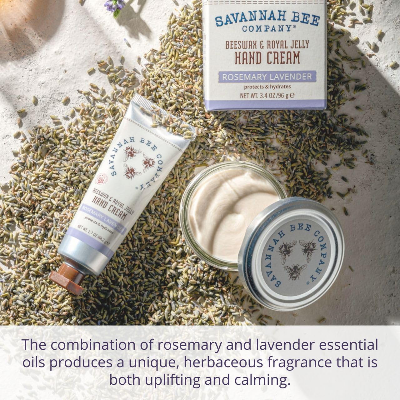 Savannah Bee Company Beeswax Hand Cream - Hand Moisturizer Repair Cream