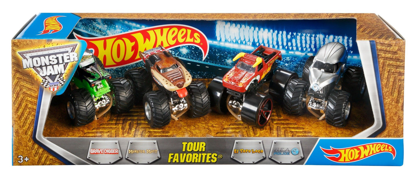 Hot Wheels Monster Jam Tour Favorites - Styles May Vary