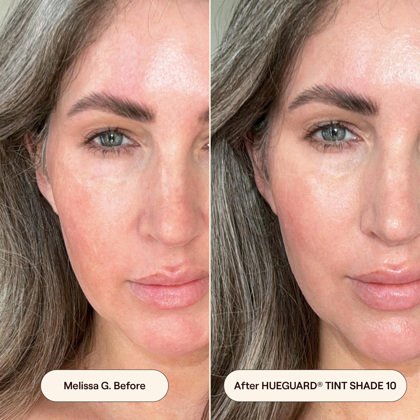 Live Tinted Hueguard Tinted Sunscreen SPF 50 - Mineral Sunscreen for Face, Skin Tint with Buildable Coverage, Dewy Glow Finish, Hydrating, Vegan