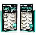 Cosmania Lashes for Days False Eyelashes (So Natural) - Easy to Apply, Natural Looking | Noticeably Fuller Looking Lashes | Adhesive Included |