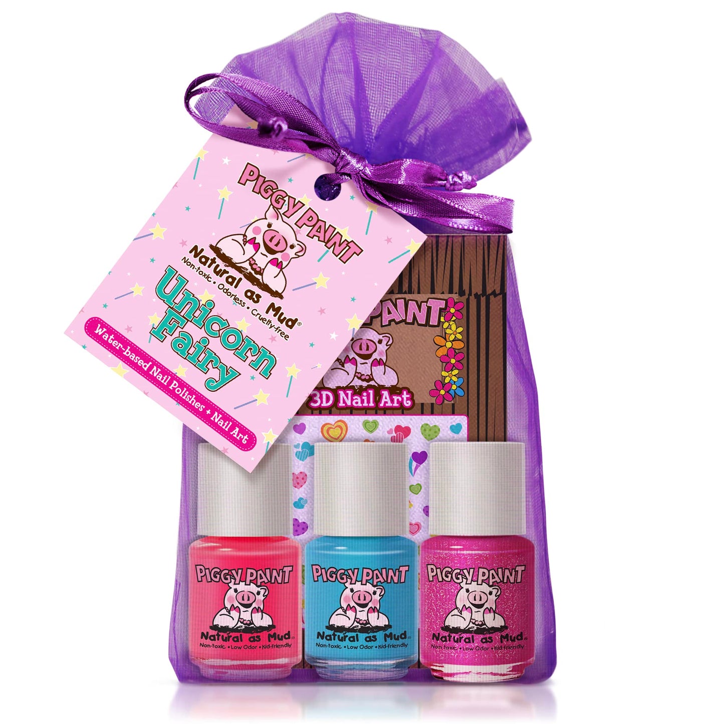 Piggy Paint Nail Polish - Non-Toxic Polish for Little Girls, Toddlers, & Kids, Water Based Formula, Safe, Cruelty Free, Vegan, & Natural, Durable Beauty & Personal Care Piggy Paint