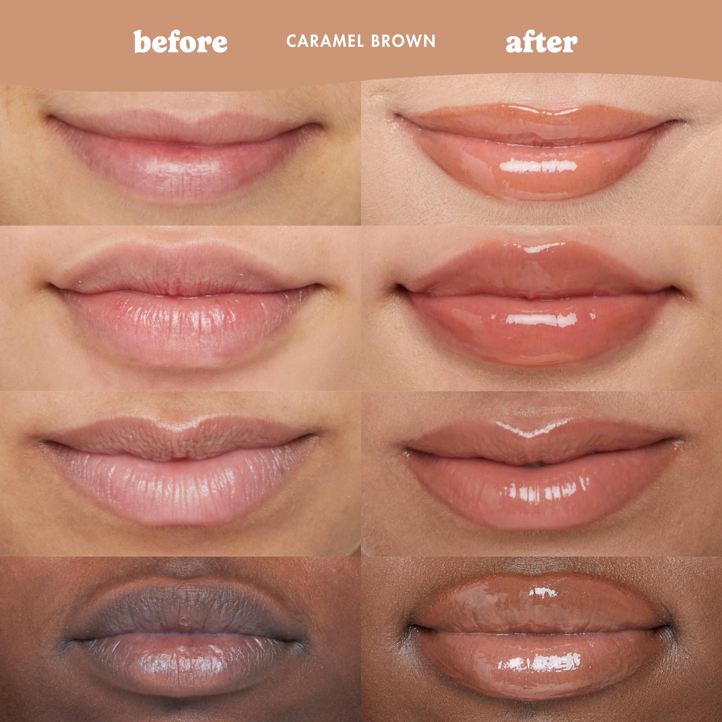 ESW Beauty Vanilla Almond Butter Lip Treatment - Light Caramel Brown Tint with Shea Butter, Vitamin E, Vanilla & Almond for Enhanced Protection & Skin
