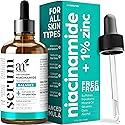 Artnaturals Niacinamide Face Serum, 10% Active Niacinamide with 1% Zinc PCA & Vitamin B3 - Hyaluronic Acid, Pore Reducer, Mineral Blemish Protection