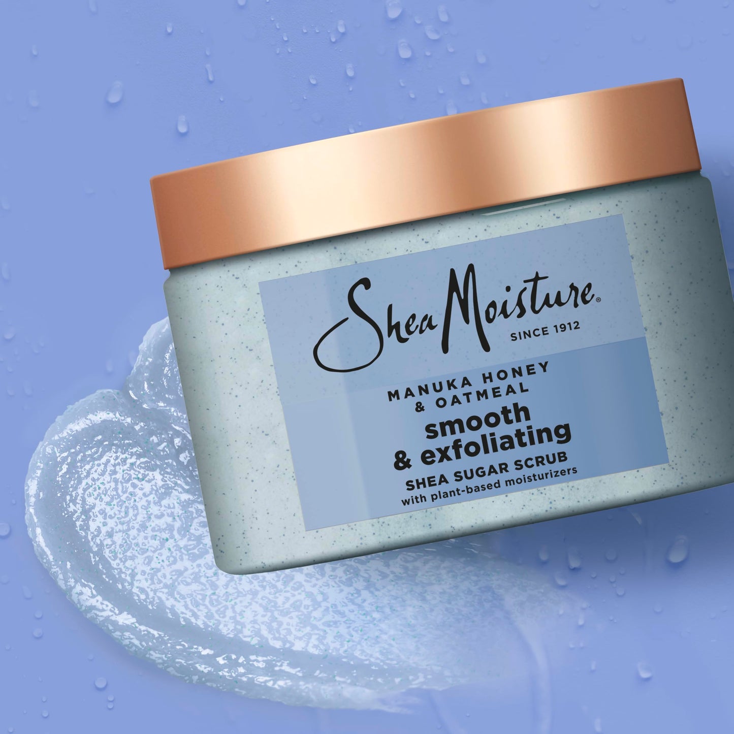 SheaMoisture Shea Sugar Body Scrub Manuka Honey Oatmeal for smooth & exfoliating Smooth and Exfoliating Body scrub with 24h shea moisture nutrients 12 Beauty & Personal Care Shea Moisture
