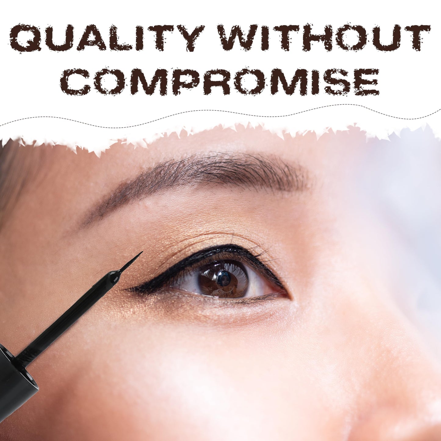 Profusion Cosmetics Everlasting Waterproof Liquid Eyeliner, Achieve Bold Statement Eyes Effortlessly With this Essential Beauty Tool, Long Lasting