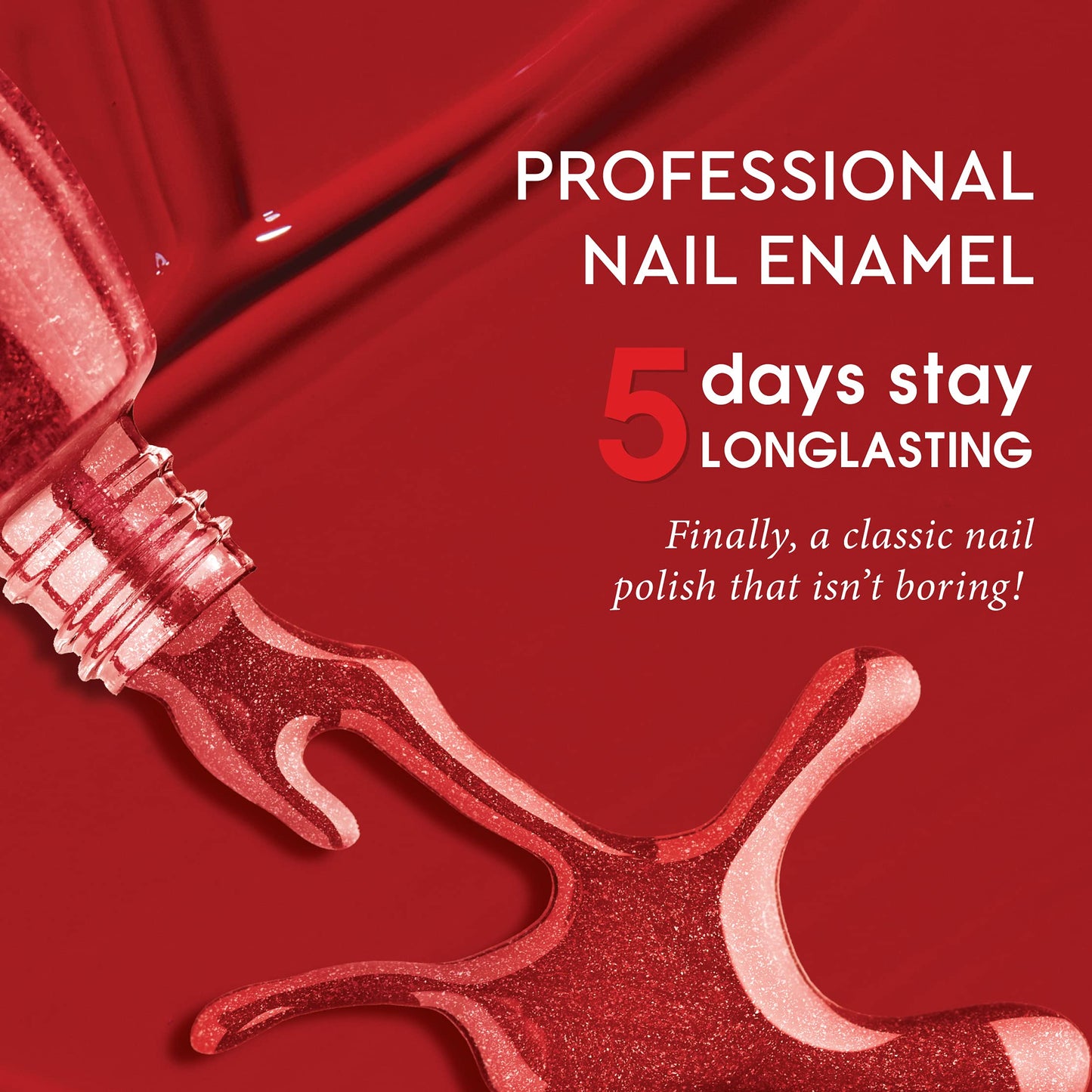 Kokie Professional Nail Polish, 0.54 Fl Oz (Blackout) Beauty & Personal Care Kokie