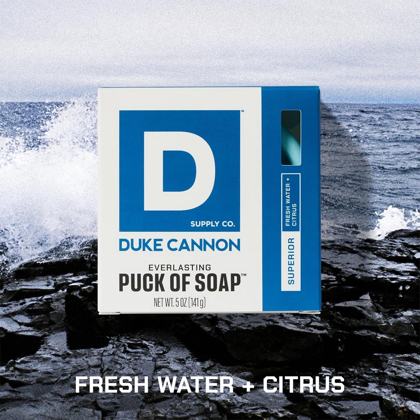 Duke Cannon Supply Co. Bar Soap Puck - Men's Rounded Bar Soap With Masculine Scents - Hydrating & Cleansing -Disc-Shaped Mens Soap - All Skin Types