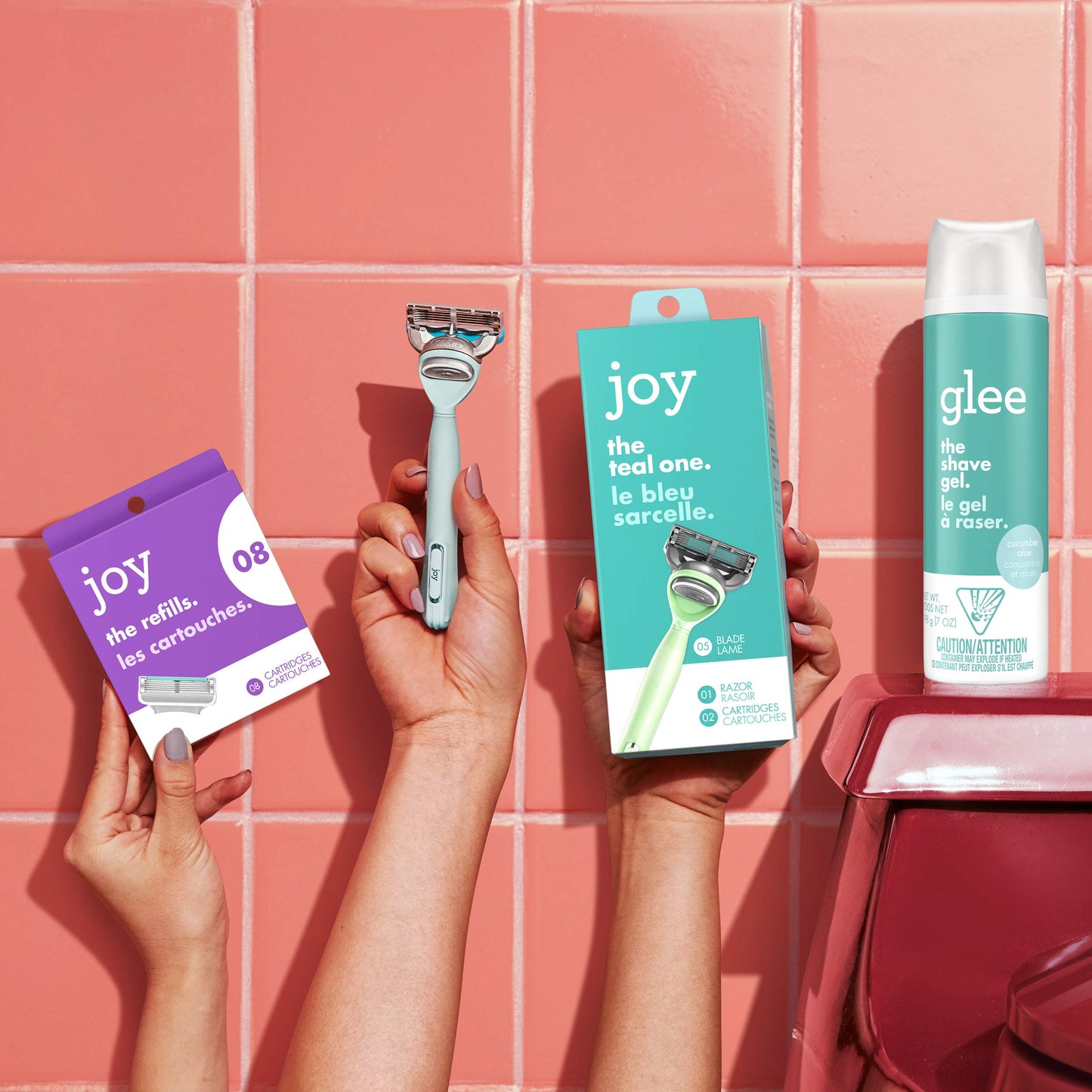 Glee, The Shave Gel Cucumber Aloe, 7 Oz.