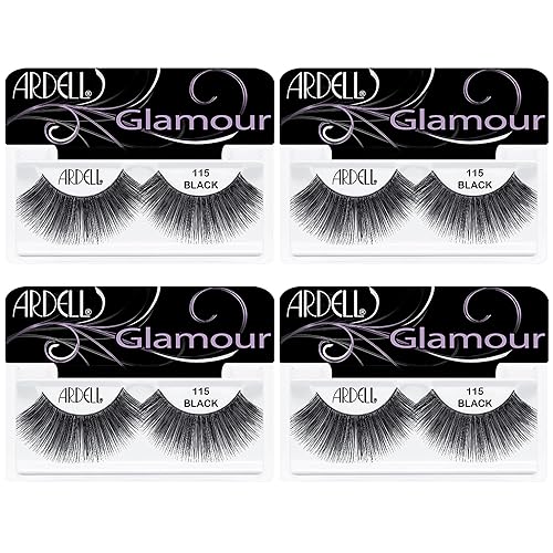 Ardell Fashion Lashes Pair - 115, (Pack of 4)