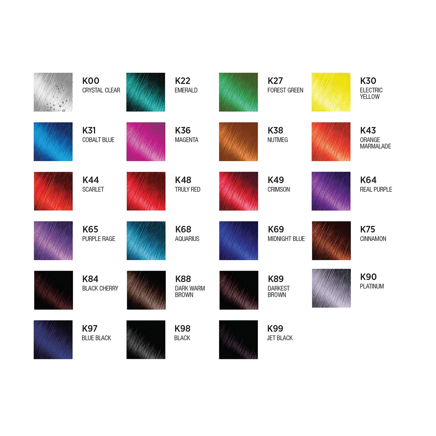 Kiss Express Color Semi Permanent K98 Black 3.5 oz
