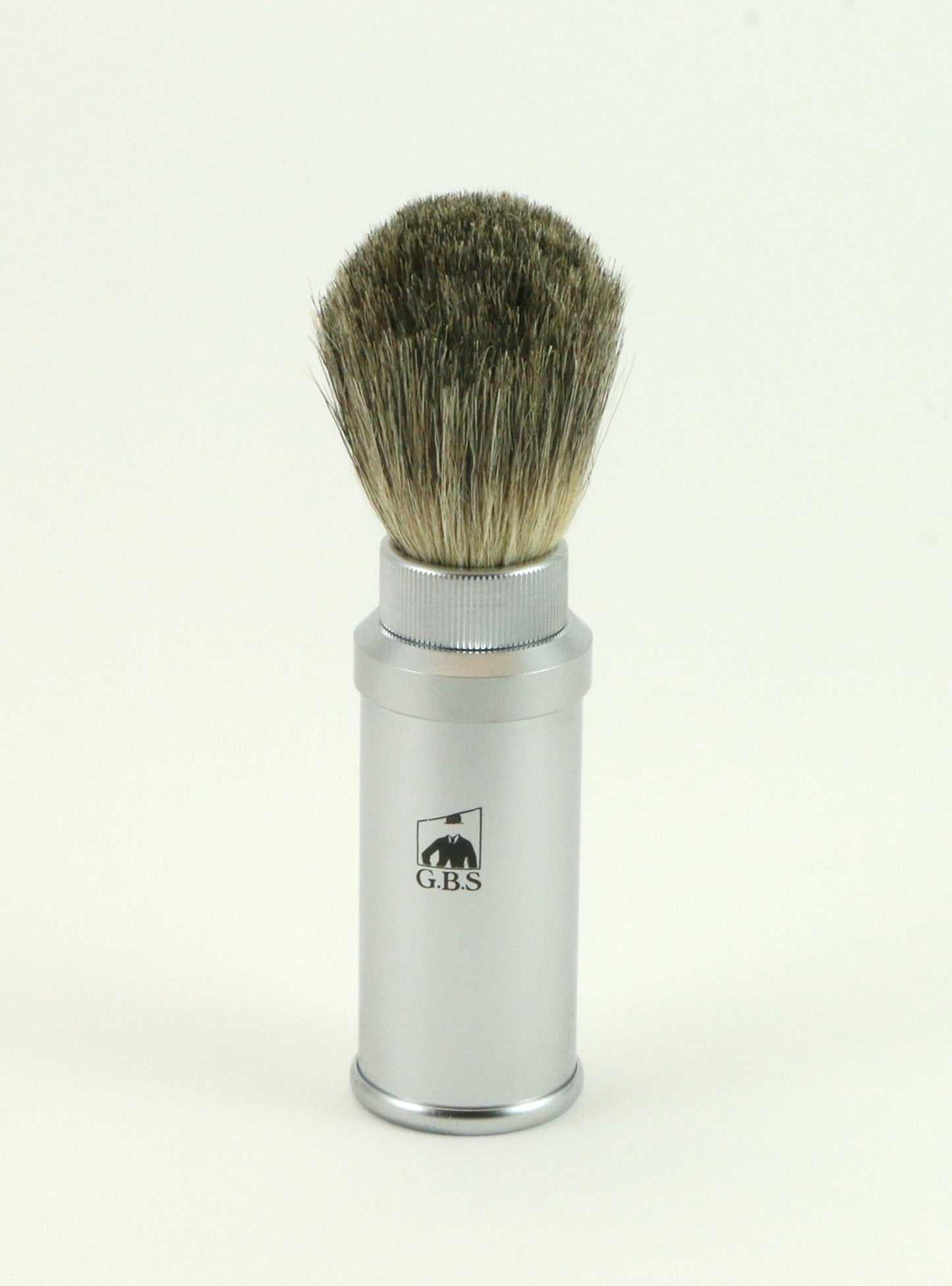 G.B.S Safety Razor, Matte Silver Finish Adjustable Tension and Friendly Shave Brush Badge Bristles Leather Protective Razor Blades Beauty and Personal Care G.B.S