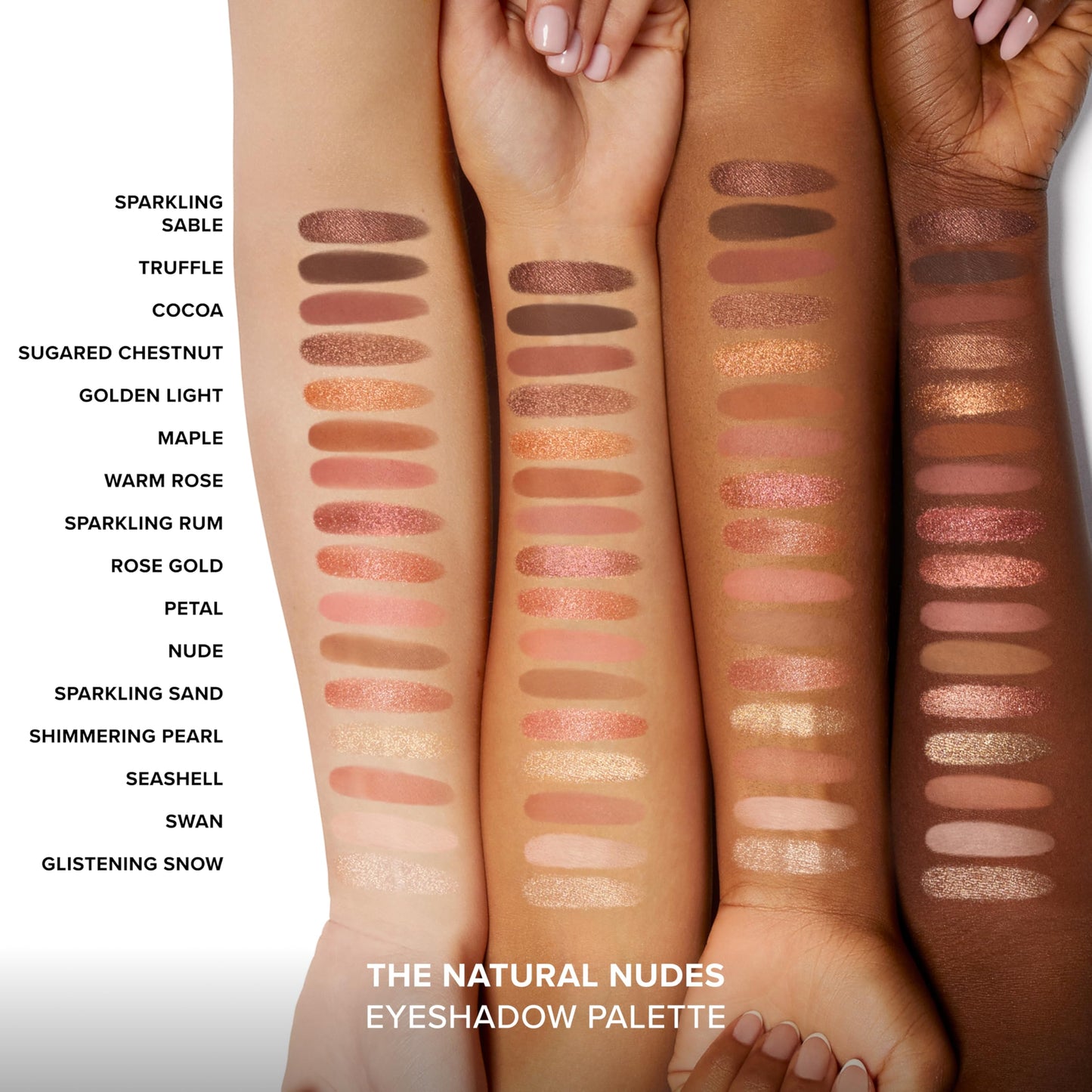 Too Faced Born This Way The Natural Nudes Eye Shadow Palette | High Pigment + Shimmer, 0.42 Ounce