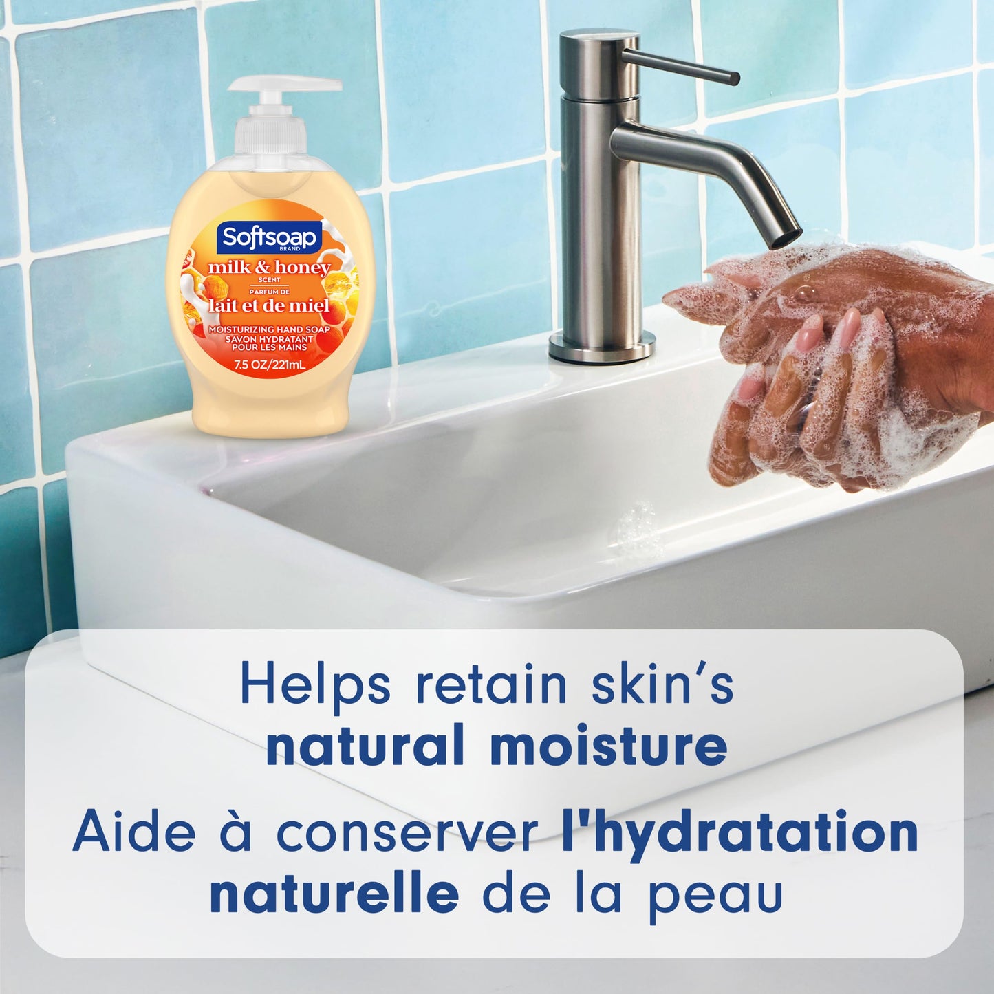 Softsoap Moisturizing Liquid Hand Soap, Milk and Honey, 7.5 Fluid Ounce, Pack of 6 (Package may vary) Beauty and Personal Care Softsoap