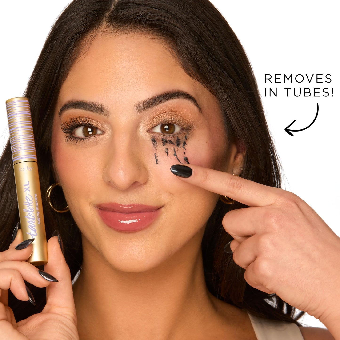 tarte tartelette XL tubing mascara - Lash Extensions in a Tube with Peptide, Extra-Bold Buildable Length & Volume, Smudge-Proof Longwear