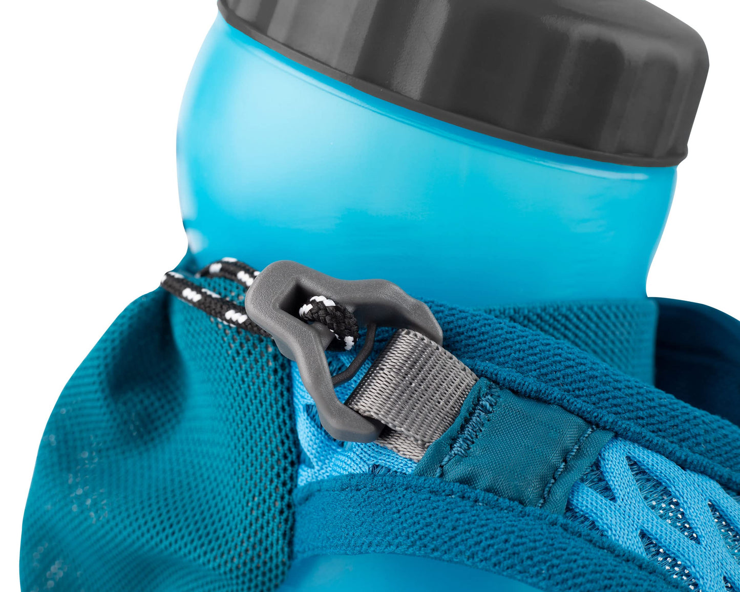 Ultraspire Iso Pocket 3.0 Handheld Water Bottle (Emerald Blue, 20 oz)