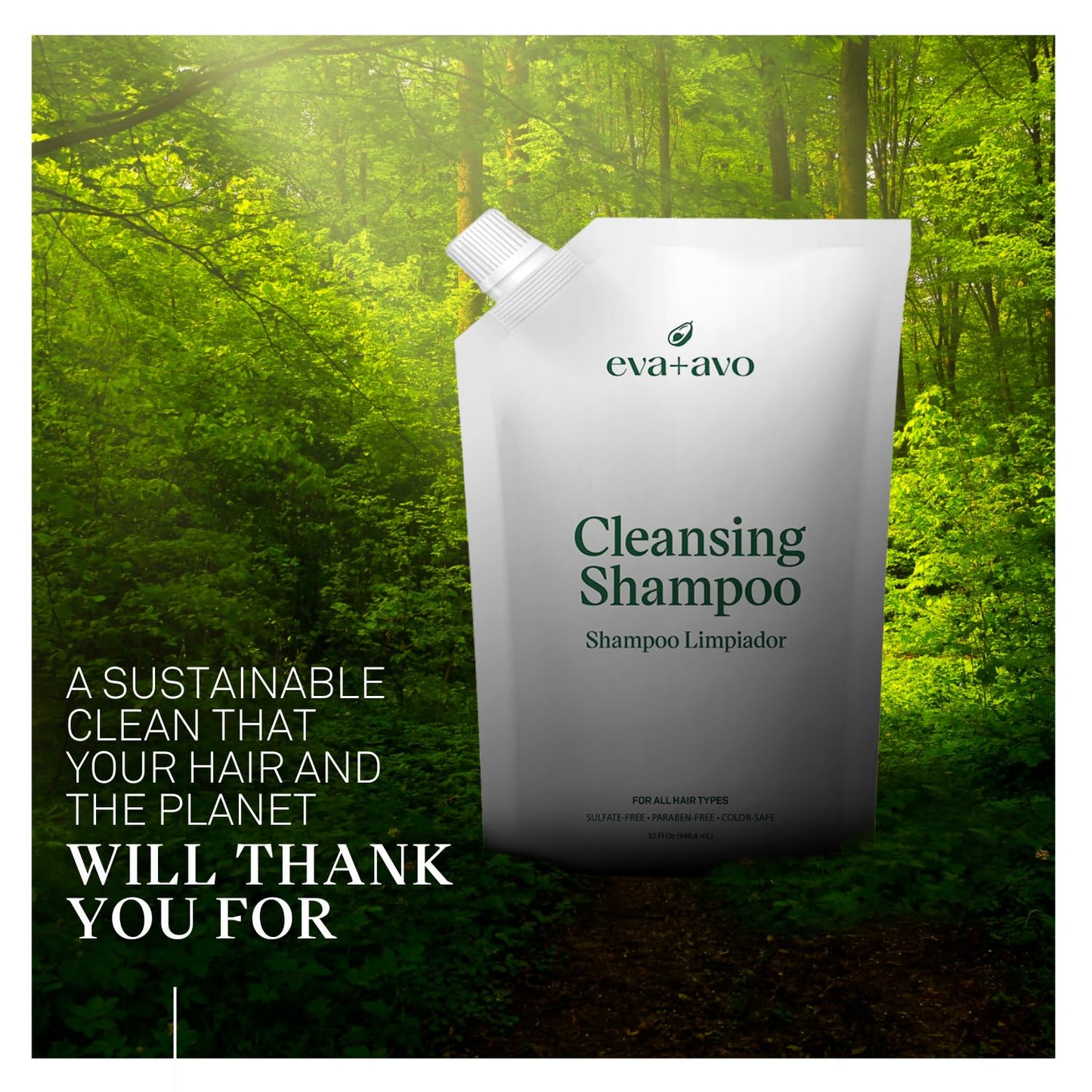 EVA + AVO Shampoo + Conditioner 32 Oz. Duo