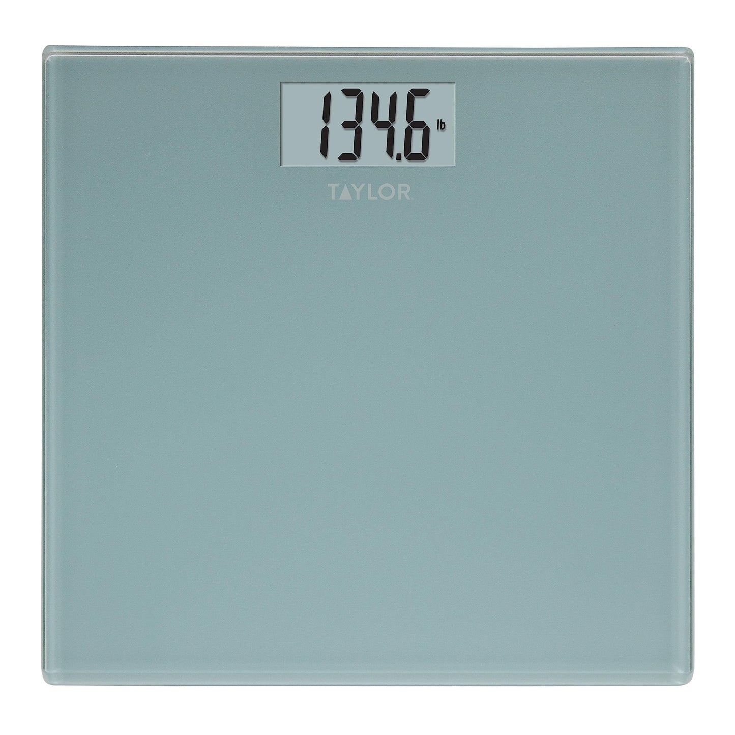 Taylor Digital Bathroom Scale, Bath Scale for Body Weight, Large Readout Display and Instant-on Auto Zero Technology, 400 lb. Capacity, Blue