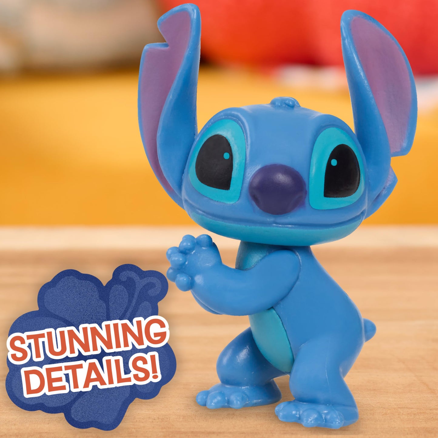 Just Play Disney Stitch Figure Set with Accessories, 11-Piece Collectible 2-Inch Figurines for Kids Ages 3+