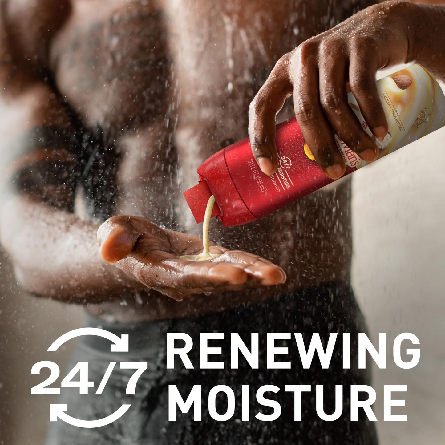 Old Spice Body Wash GentleMan’s Super Hydration for Men, 24/7 Renewing Moisture, Gentle on Skin with Skin Conditioners, Vanilla + Shea Butter Scent