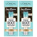 L'Oreal Paris Magic Root Permanent Hair Color Kit, 100% Gray Hair Coverage In Just 10 Minutes, Precision Brush Applicator for Seamless Application, 4A