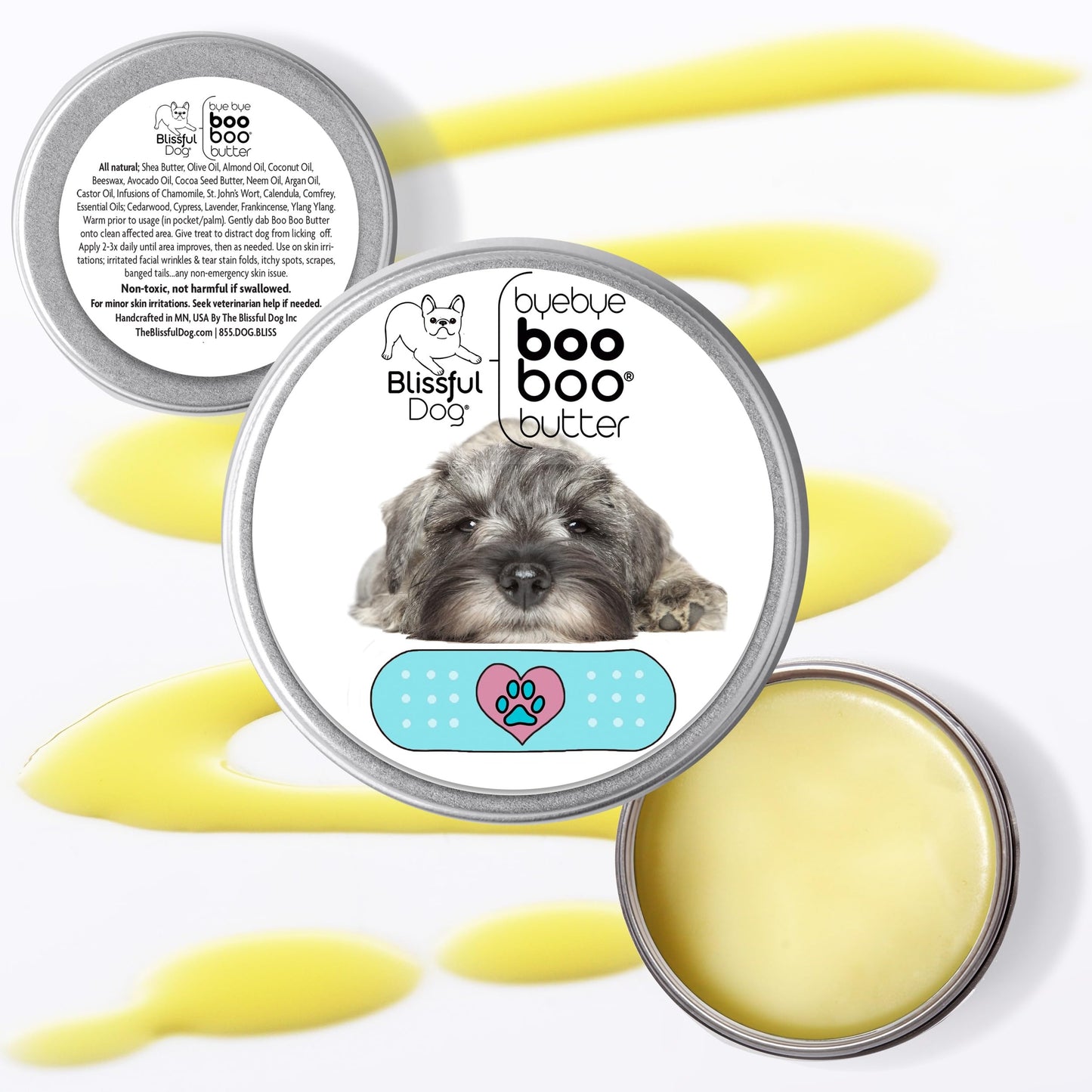 The Blissful Dog Schnauzer Boo Butter, 4 oz Beauty and Personal Care The Blissful Dog