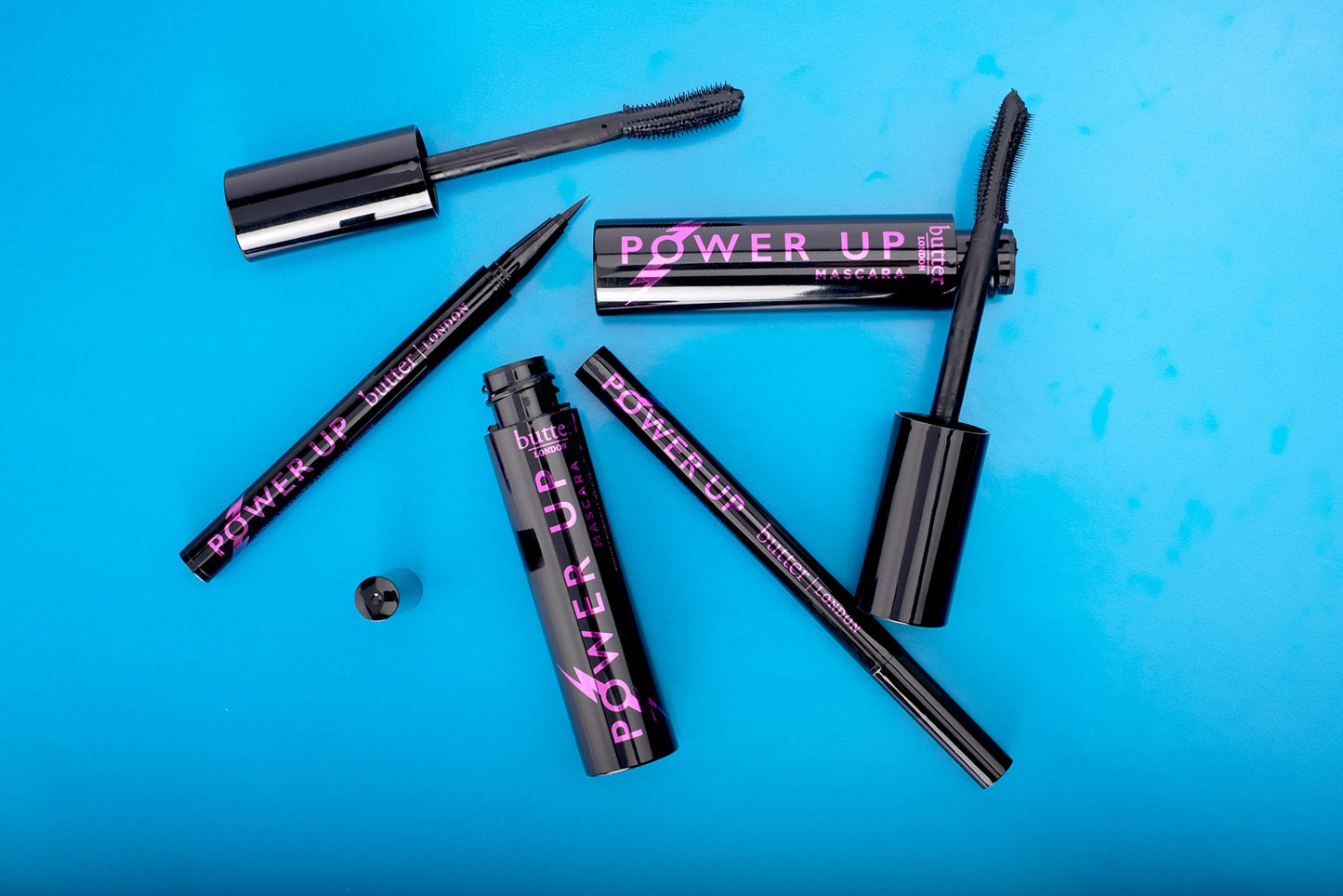 butter LONDON Power Up Mascara, black, 0.74 Ounce (Pack of 1)
