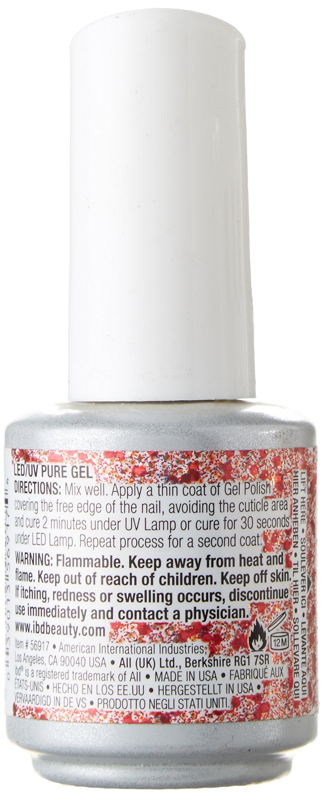 IBD Just Gel Soak Off Pink Nail Polish, Imperial Treasure Beauty & Personal Care IBD