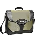 Mobile Edge Select 15.6 inch Nylon Laptop Briefcase Bag for Men and Women, Business, Work, Travel, Compatible with MacBook 17 inch, Yellow/Black
