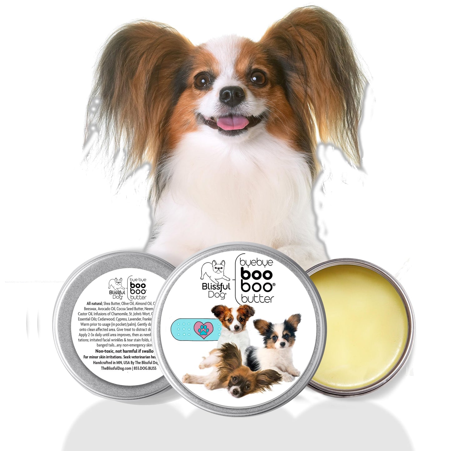 The Blissful Dog Papillon Boo Boo Butter, 4-Ounce Beauty and Personal Care The Blissful Dog