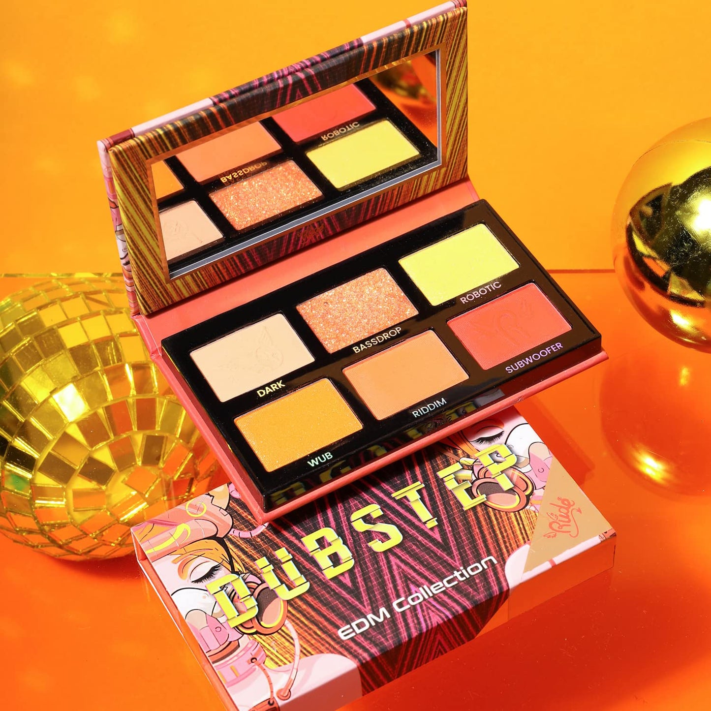 Rude Cosmetics EDM Collection - Dubstep for Women - 0.21 oz Eye Shadow