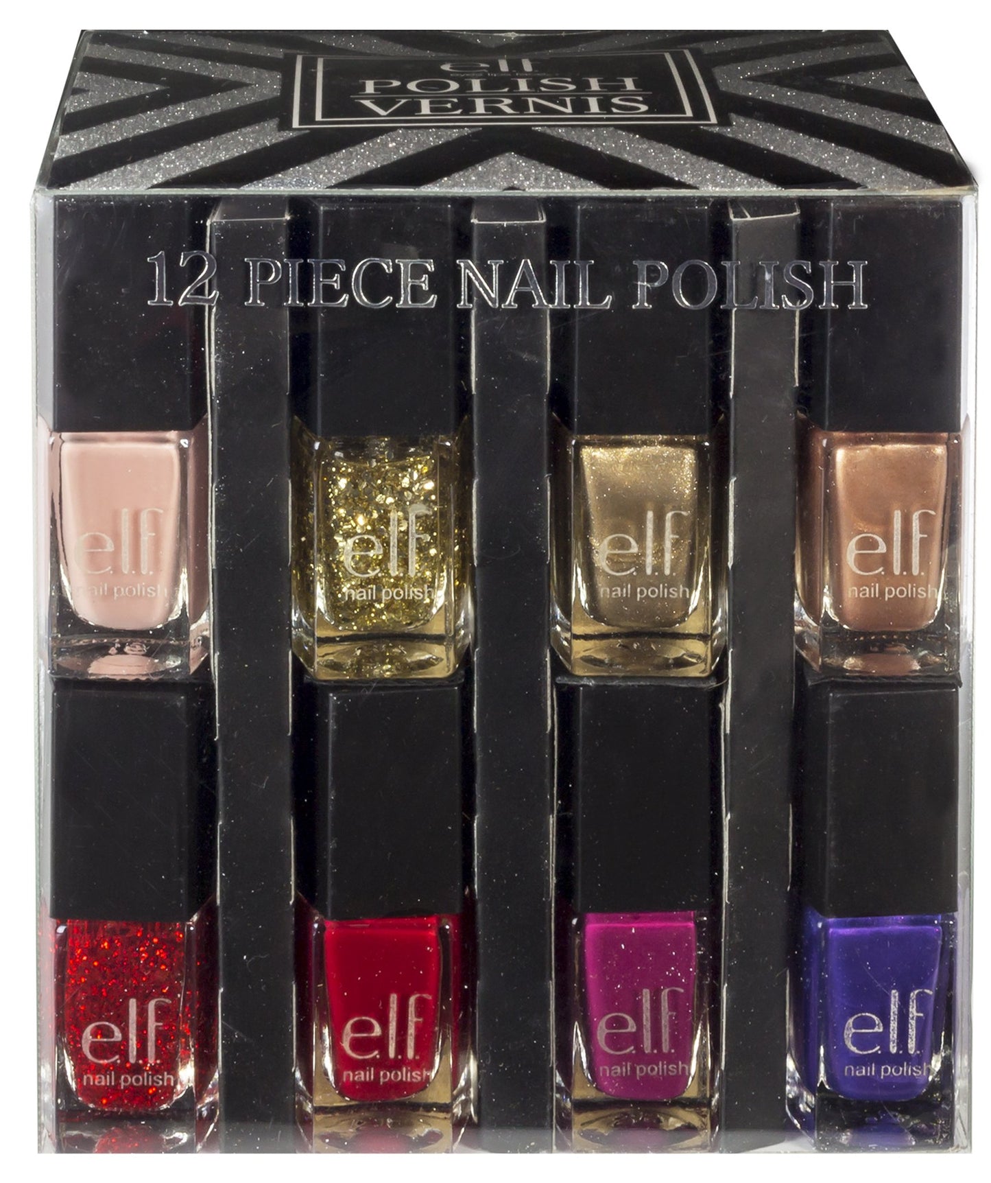 e.l.f. 12 Piece Nail Cube Set