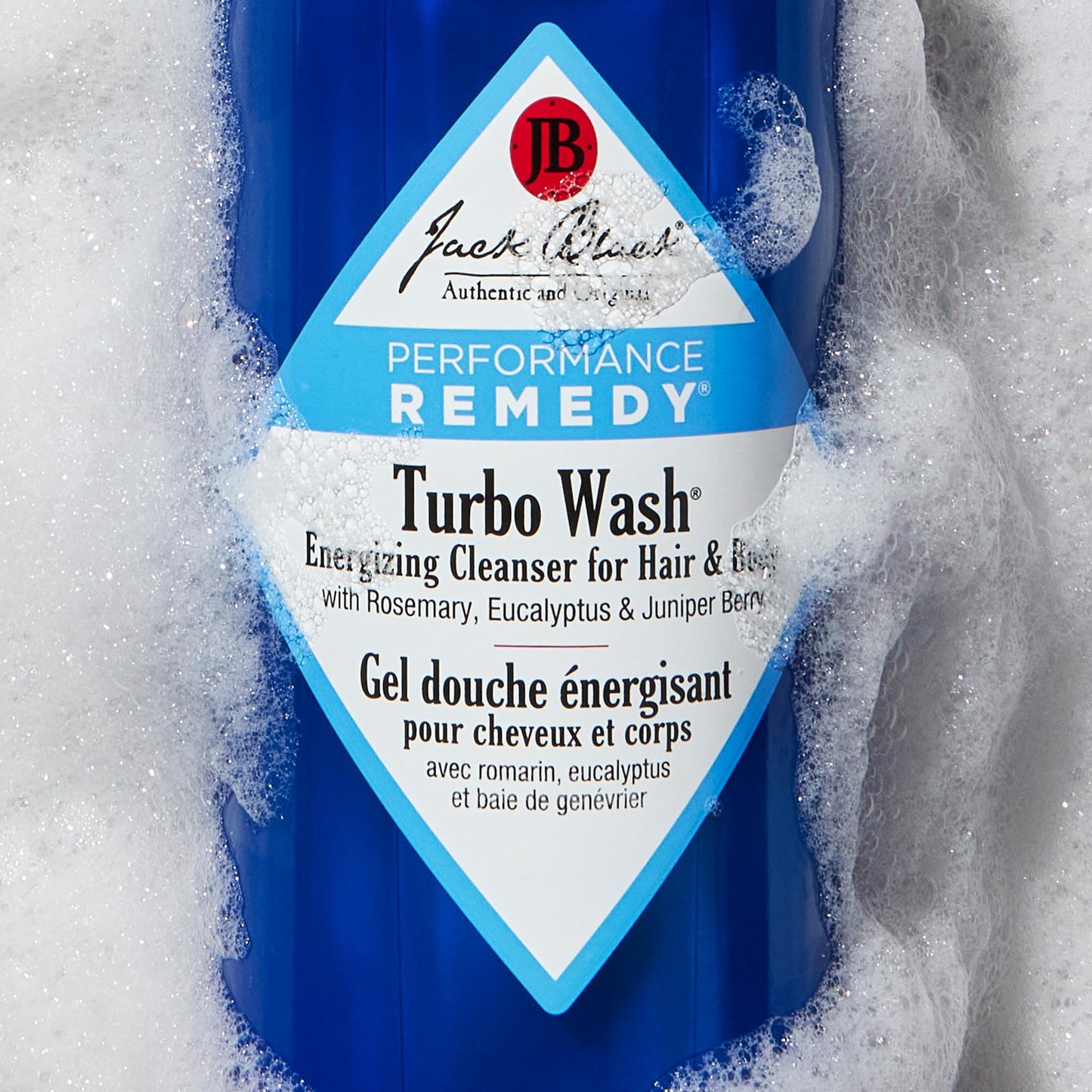 Jack Black Turbo Wash Energizing Body & Hair Cleanser, 33 Fl Oz - Rosemary, Eucalyptus & Juniper Berry - Mens Body Wash, Mens Shampoo, Skin Care, Hair