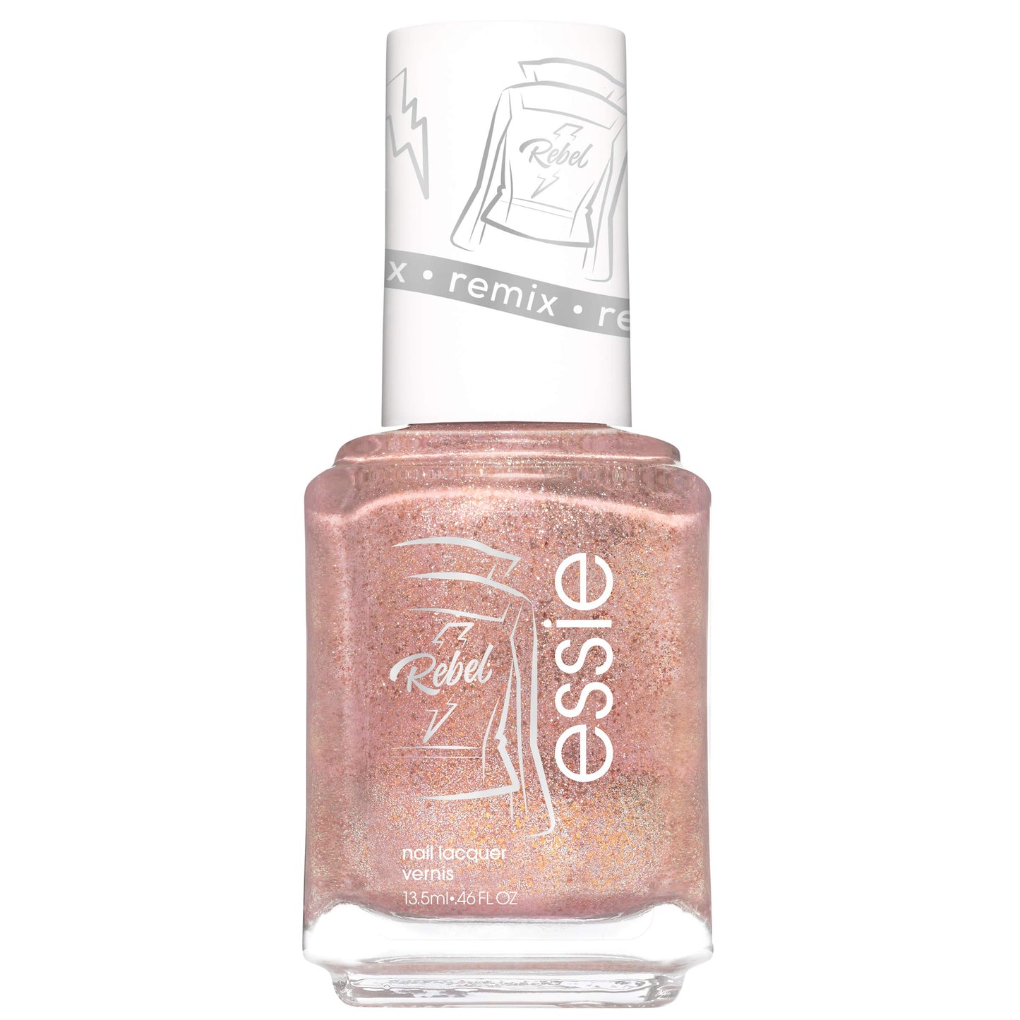 essie nail polish, new originals remixed collection, shimmer finish, like a rebel, 0.46 fl ounce Beauty & Personal Care essie