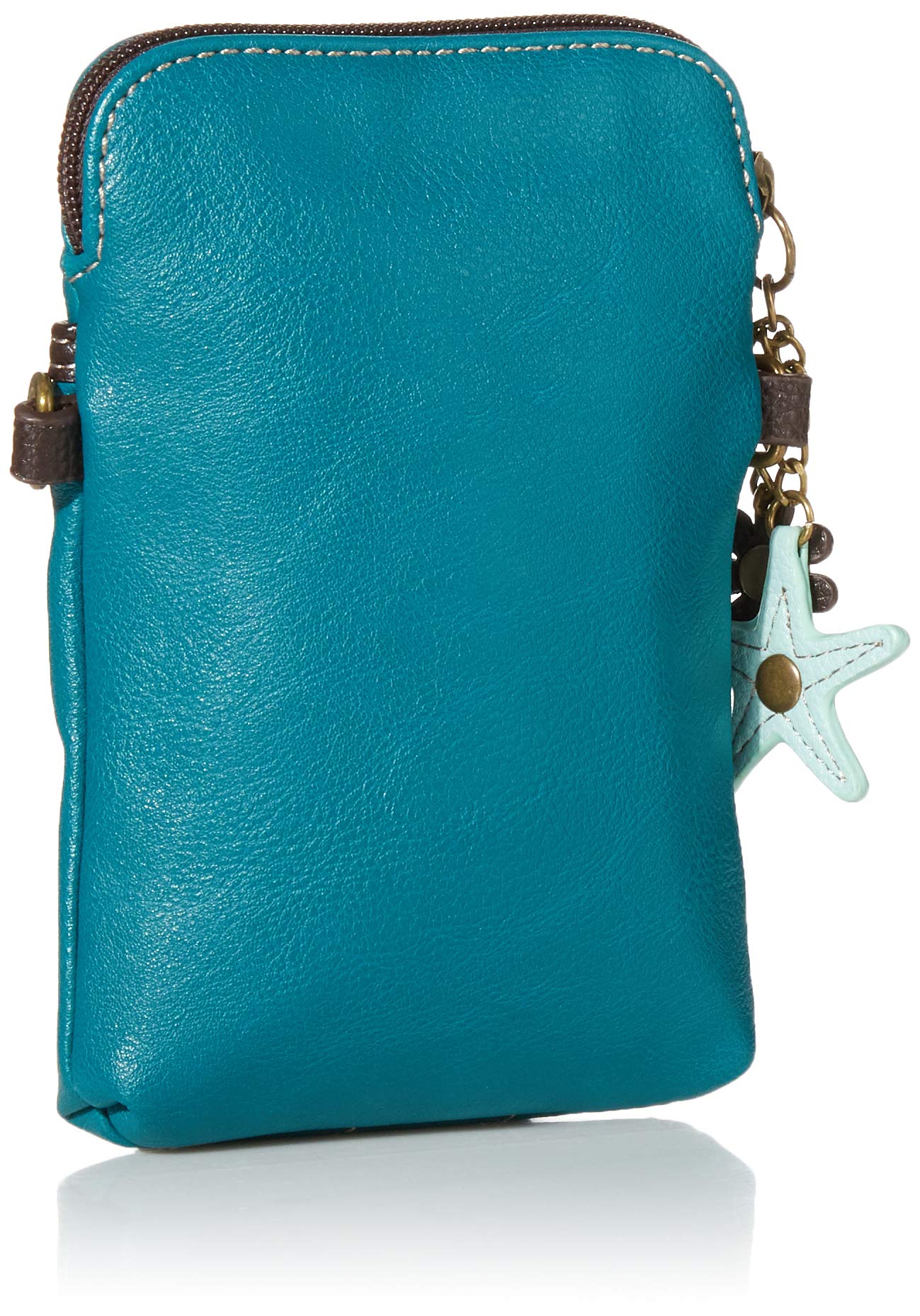 Chala Cellphone Crossbody Handbag Mermaid/Blue, 5" x 7.5" x 1"