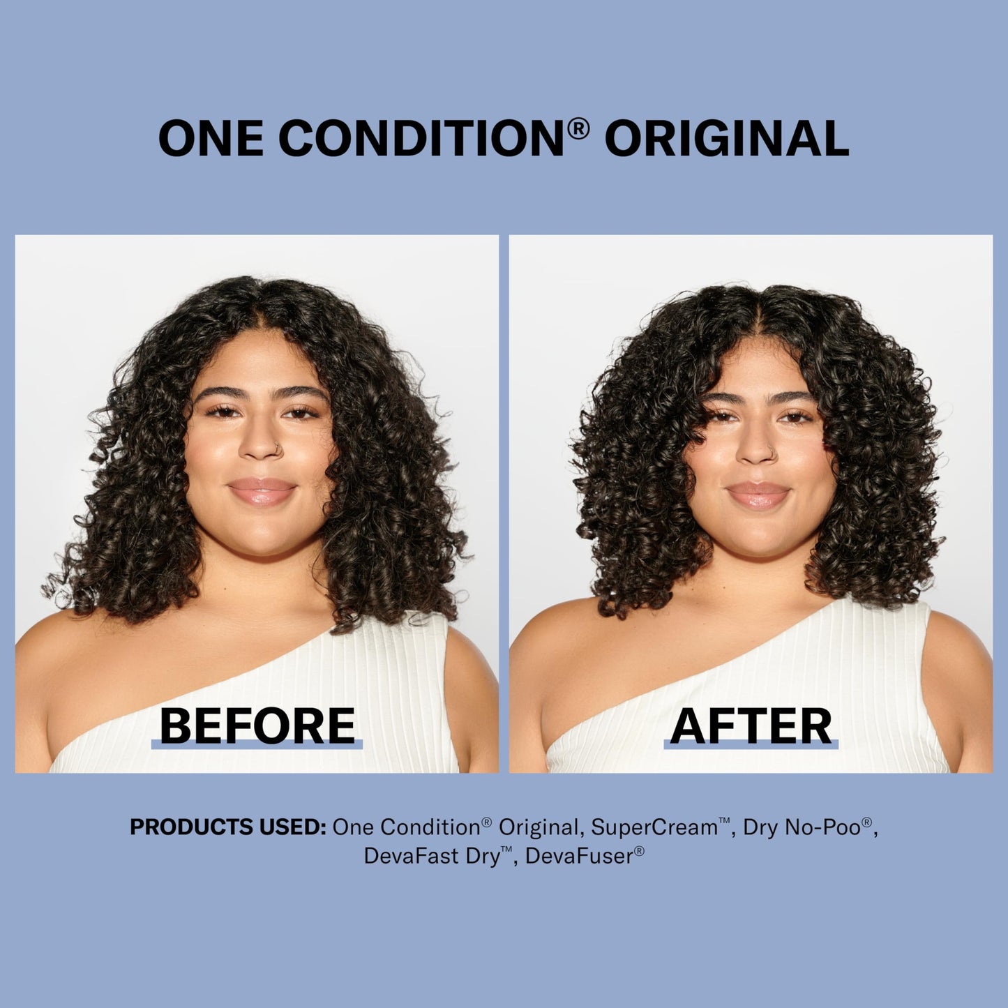 DevaCurl One Condition Original Rich Cream Conditioner, Soft Lemongrass, 12 fl. oz.