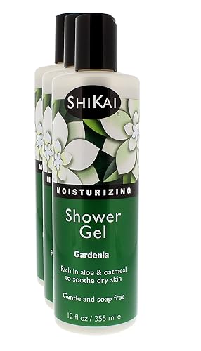 Shikai - Daily Moisturizing Shower Gel, Rich in Aloe Vera & Oatmeal That Leaves Skin Noticeably Softer & Healthier, Relief For Dry Skin, Gentle