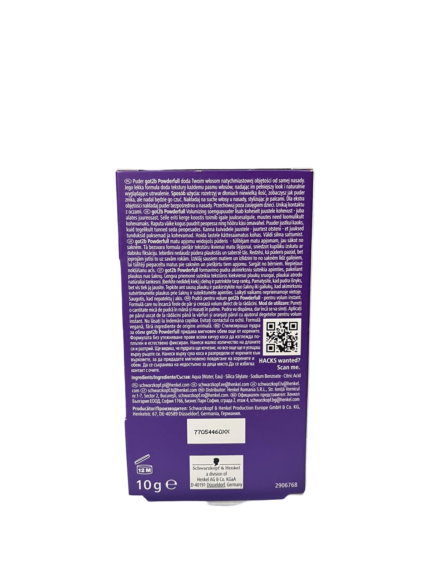 GOT2B Powderful Volumizing Styling Powder, 0.35 Oz (2 Pack)